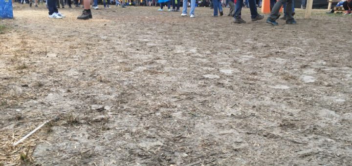 Paléo sous la boue