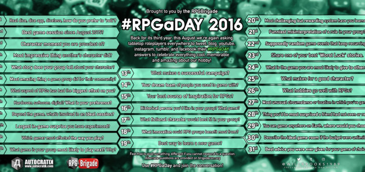 RPGaDay 2016