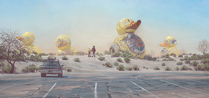 Simon Stålenhag: "Ducks"