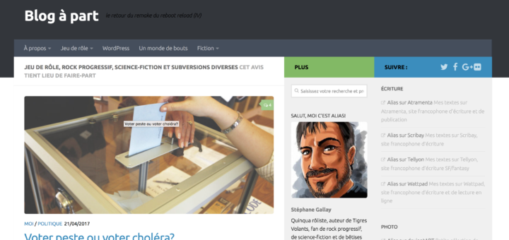 Blog à part v4
