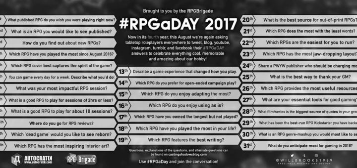 RPGaDay 2017